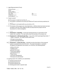 Form TCEQ-10262 Contributing Zone Exception Request Form - Texas, Page 2