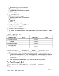 Form TCEQ-10257 Contributing Zone Plan Application - Texas, Page 3