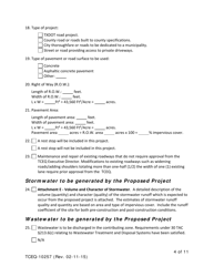 Form TCEQ-10257 Contributing Zone Plan Application - Texas, Page 4