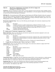 Form OP-UA19 (TCEQ-10034) Waste Water Unit Attributes - Texas, Page 3