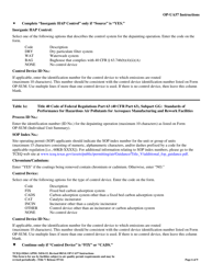 Form TCEQ-10264 (OP-UA57) Cleaning/Depainting Operation Attributes - Texas, Page 6