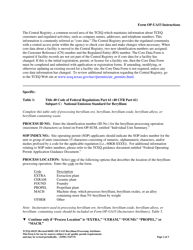 Form TCEQ-10225 (OP-UA53) Beryllium Processing Attributes - Texas, Page 2