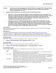 Form TCEQ-10296 (OP-UA60) Chemical Manufacturing Process Unit Attributes - Texas, Page 13