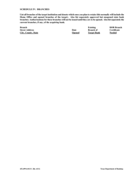 Form 451.699-6-01 Failed Trust Company Acquisitions - Texas, Page 11