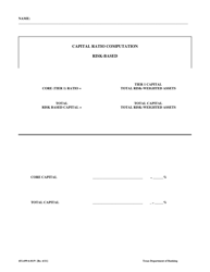 Form 451.699-6-01 Failed Trust Company Acquisitions - Texas, Page 9