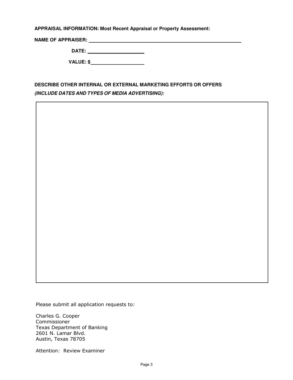 Application to Hold Nonparticipating Royalty Interest as Personal Property - Texas, Page 3