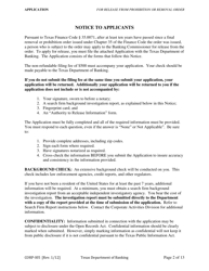 Form CORP-105 Application for Release From Prohibition or Removal Order - Texas, Page 2