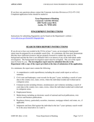 Form CORP-105 Application for Release From Prohibition or Removal Order - Texas, Page 3