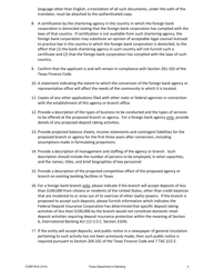 Form CORP-B18 Application of a Foreign Bank Corporation to Convert an Existing Office to a Higher Level Office in the State of Texas - Texas, Page 2