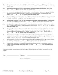 Form CORP-M01 Money Service Business Application for Currency Exchange - Texas, Page 24