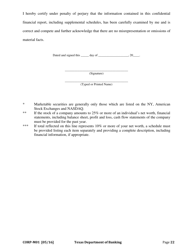 Form CORP-M01 Money Service Business Application for Currency Exchange - Texas, Page 27