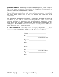 Form CORP-M01 Money Service Business Application for Currency Exchange - Texas, Page 34