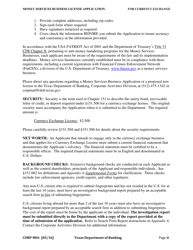 Form CORP-M01 Money Service Business Application for Currency Exchange - Texas, Page 4