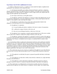 Form CORP-107 Background Check Self-certification Form for Money Services Business - Texas, Page 2