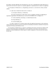 Form CORP-107 Background Check Self-certification Form for Money Services Business - Texas, Page 3
