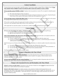 Trust Funded Prepaid Funeral Benefits Contract - Texas, Page 4