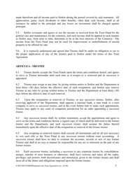 Perpetual Care Trust Fund Agreement - Texas, Page 3
