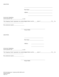 PBB Form 5 Control Agreement &quot; Husband and Wife - Virginia, Page 4