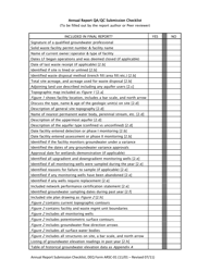 DEQ Form ARSC-01 Annual Report Submission Checklist - Virginia