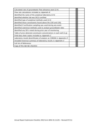 DEQ Form ARSC-01 Annual Report Submission Checklist - Virginia, Page 2