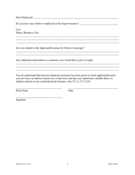 Form AB-0118 Retail Background Information - Tennessee, Page 2