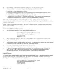 Form SF-0263 &quot;Application for Hardship/Temporary Hardship Driver License&quot; - Tennessee, Page 2