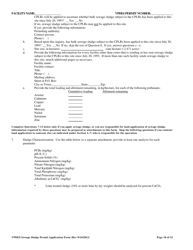 Vpdes Sewage Sludge Permit Application Form - Virginia, Page 10