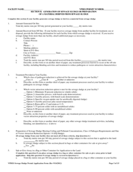 Vpdes Sewage Sludge Permit Application Form - Virginia, Page 5
