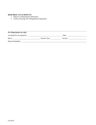 Registration Statement for the General Virginia Pollutant Discharge Elimination System (Vpdes) Permit for Seafood Processing Facilities - Virginia, Page 4