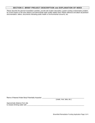Application for Brownfield Remediation Funding - Virginia, Page 2