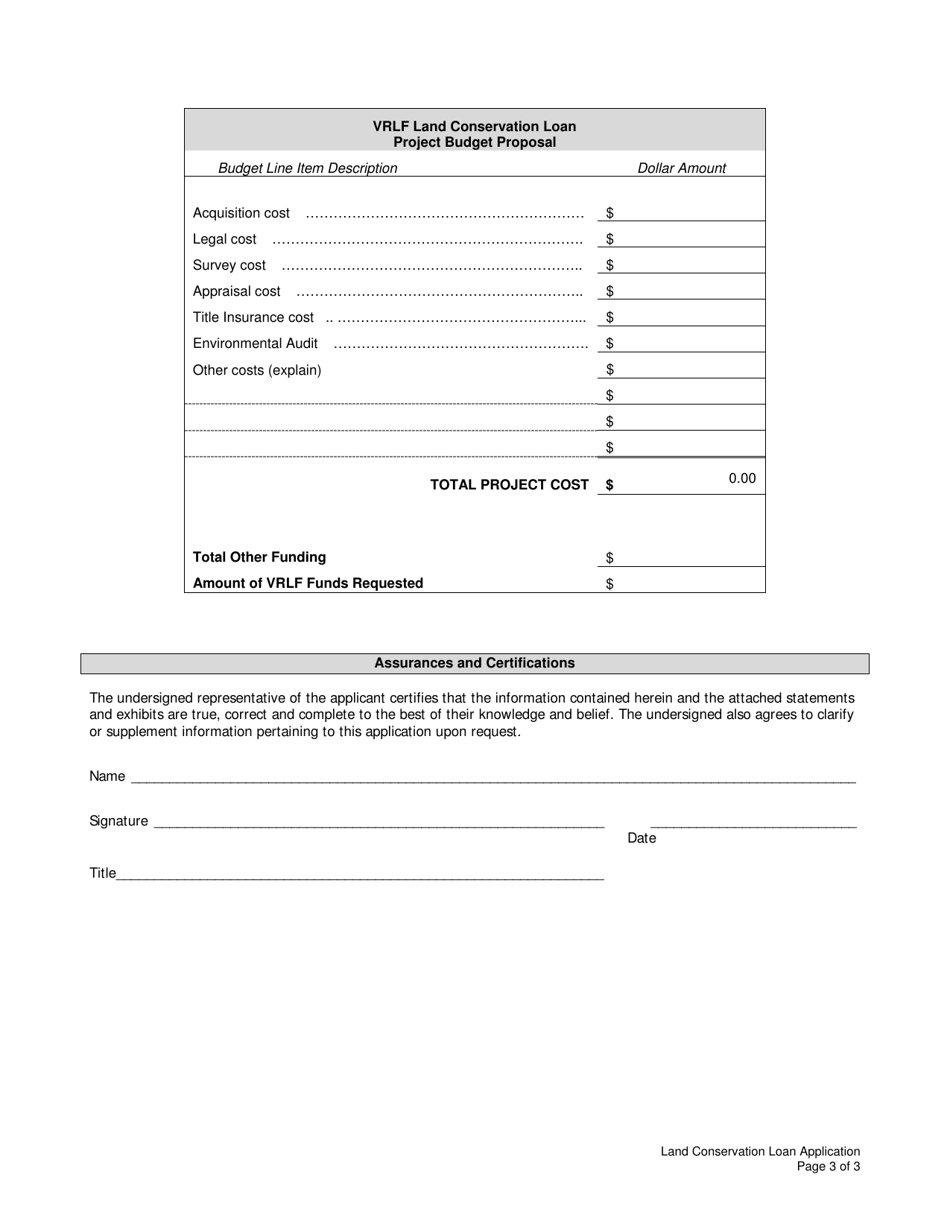 Project Application - Virginia, Page 3