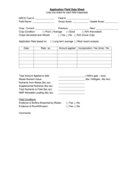 Confined Animal Feeding Operations Inspection Checklist - Virginia, Page 9