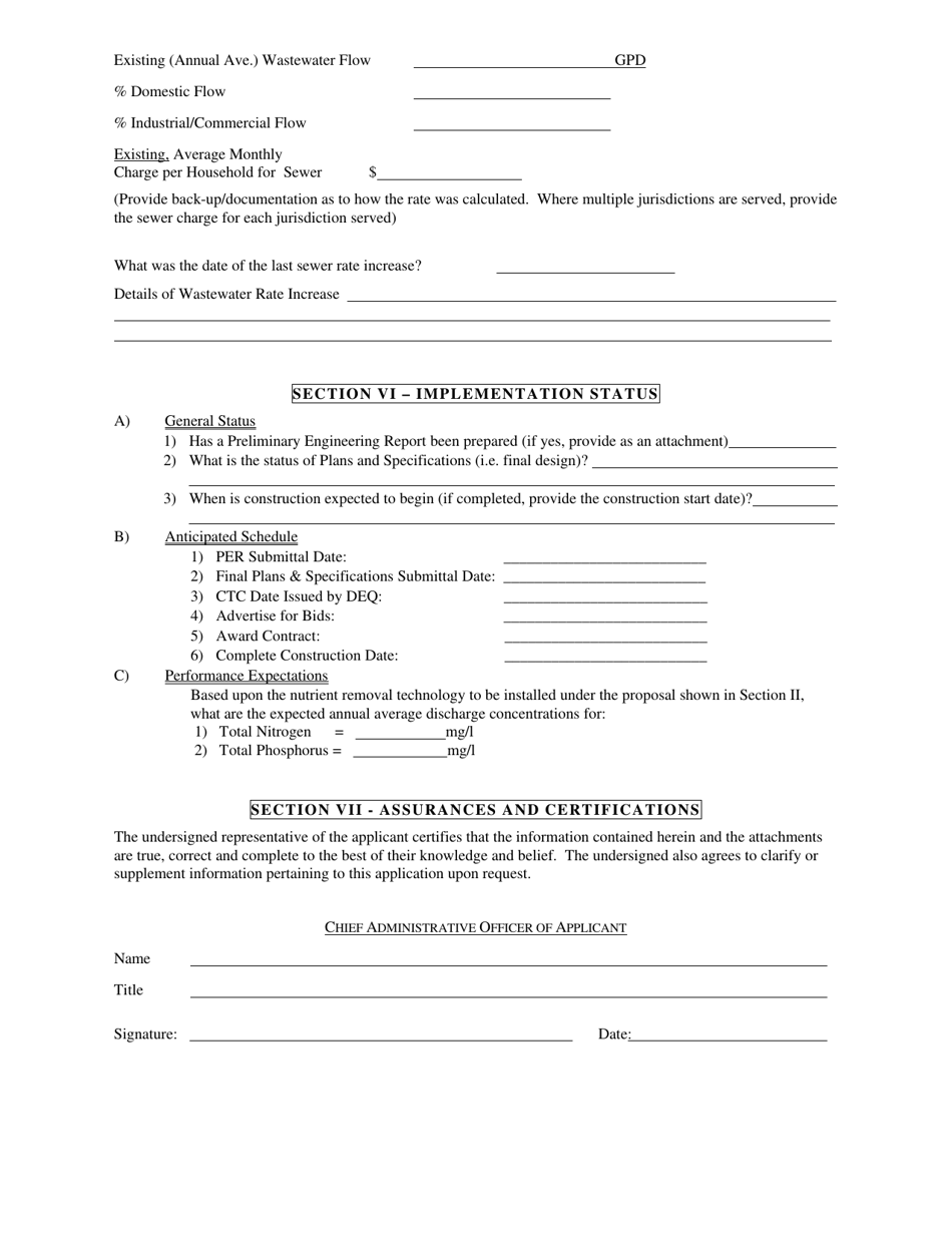 Grant Application for Water Quality Improvement Funds - Virginia, Page 3