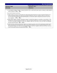 Form U5 &quot;Uniform Termination Notice for Securities Industry Registration&quot; - Tennessee, Page 20