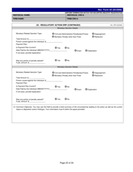 Form U5 &quot;Uniform Termination Notice for Securities Industry Registration&quot; - Tennessee, Page 23