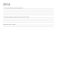 Form MH-9 Non Emergency Application Form - Vermont, Page 4