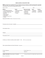 DSS Form 30245 Education and Health Passport - South Carolina, Page 12