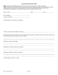DSS Form 30245 Education and Health Passport - South Carolina, Page 13