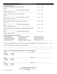 DSS Form 30245 Education and Health Passport - South Carolina, Page 6