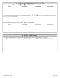Form 00621 Petroleum Storage Tank Program Release Determination Report - Texas, Page 7