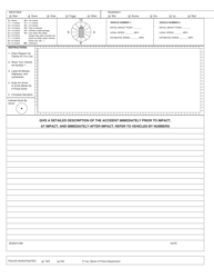Form AA-600 Driver&#039;s Accident Report - Pennsylvania, Page 2