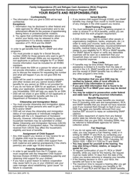 DSS Form 3800 Application for the Fi Program, Snap Program and Refugee Assistance (Ra) Program - South Carolina, Page 4