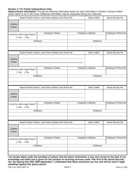 DSS Form 3800 Application for the Fi Program, Snap Program and Refugee Assistance (Ra) Program - South Carolina, Page 9