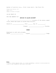 Form PC117A Summary of Account of Trustee (Alternate Form) - Vermont, Page 2