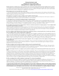 Form LL-2 Employer Response to Wage Claim - Texas, Page 2