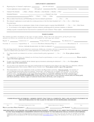 Form LL-2 Employer Response to Wage Claim - Texas, Page 4