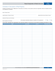 Form 50-282 Application for Ambulatory Health Care Center Assistance Exemption - Texas, Page 3