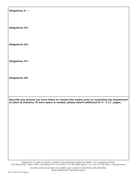 Form UCC-10 Ucc Complaint Form - Pennsylvania, Page 2