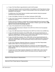 DHEC Form 3589 Project Construction Summary - South Carolina, Page 2