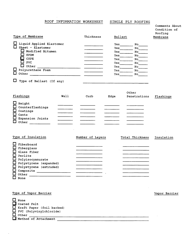 Form DGS-30-344 Rood Information Worksheet - Single Ply Roofing - Virginia, Page 2